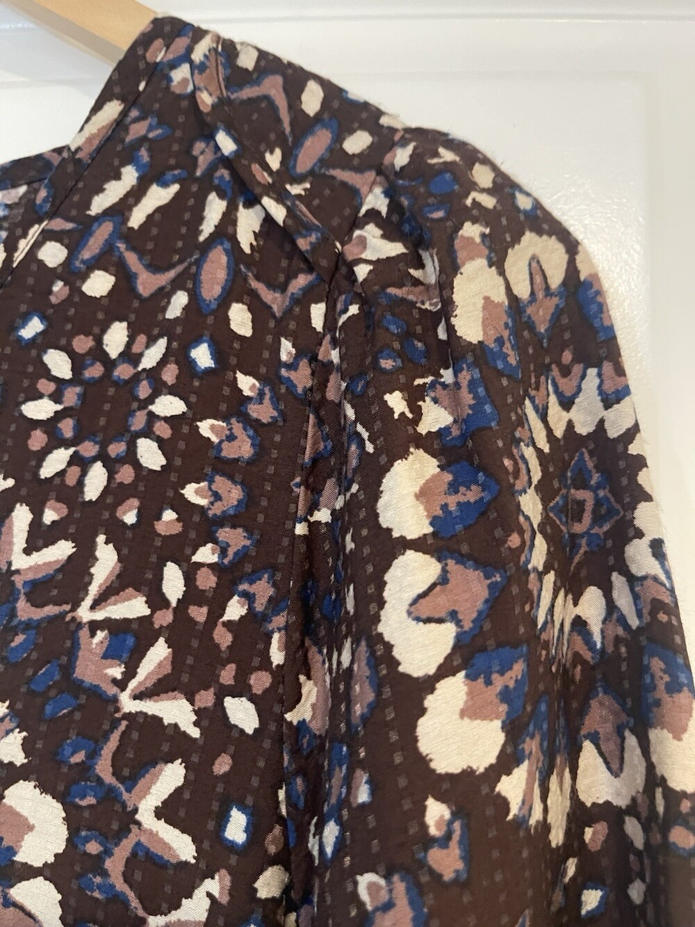 ichi Shirt Dresses Moorish Moroccan Design Light Weight Sz M EU-36 - Picture 4 of 5